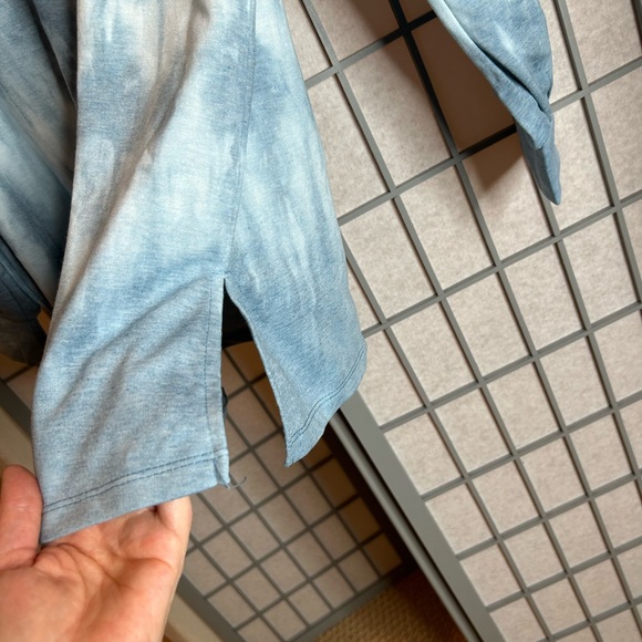 NWT Hayden Blue Tie-Dye Jogger Sweatshirt Set - Picture 6 of 8